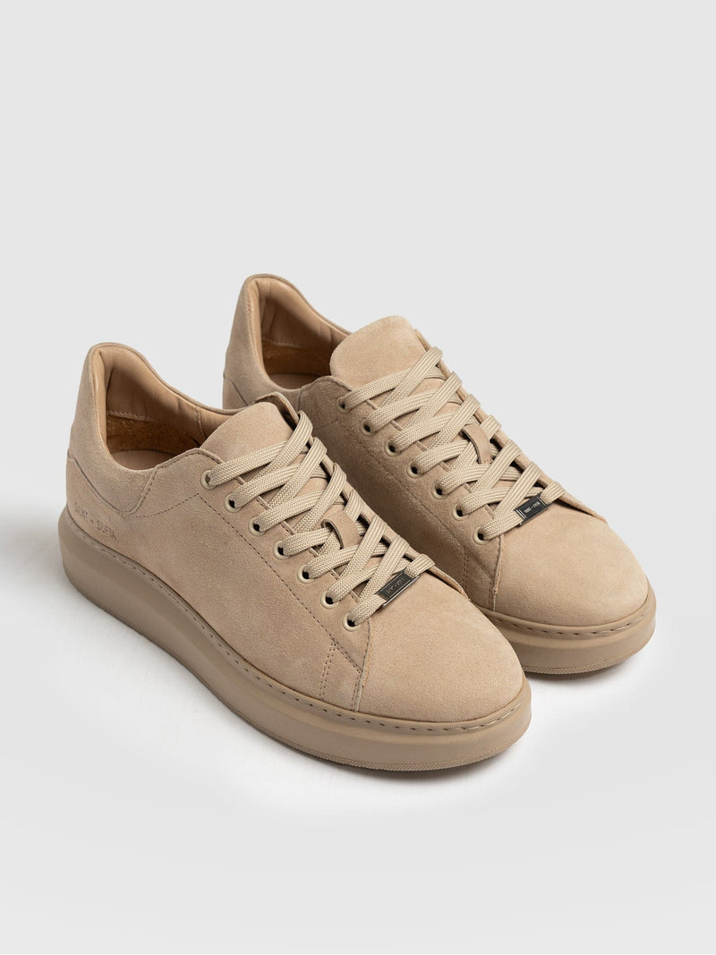 Hampstead Trainer - Camel Suede