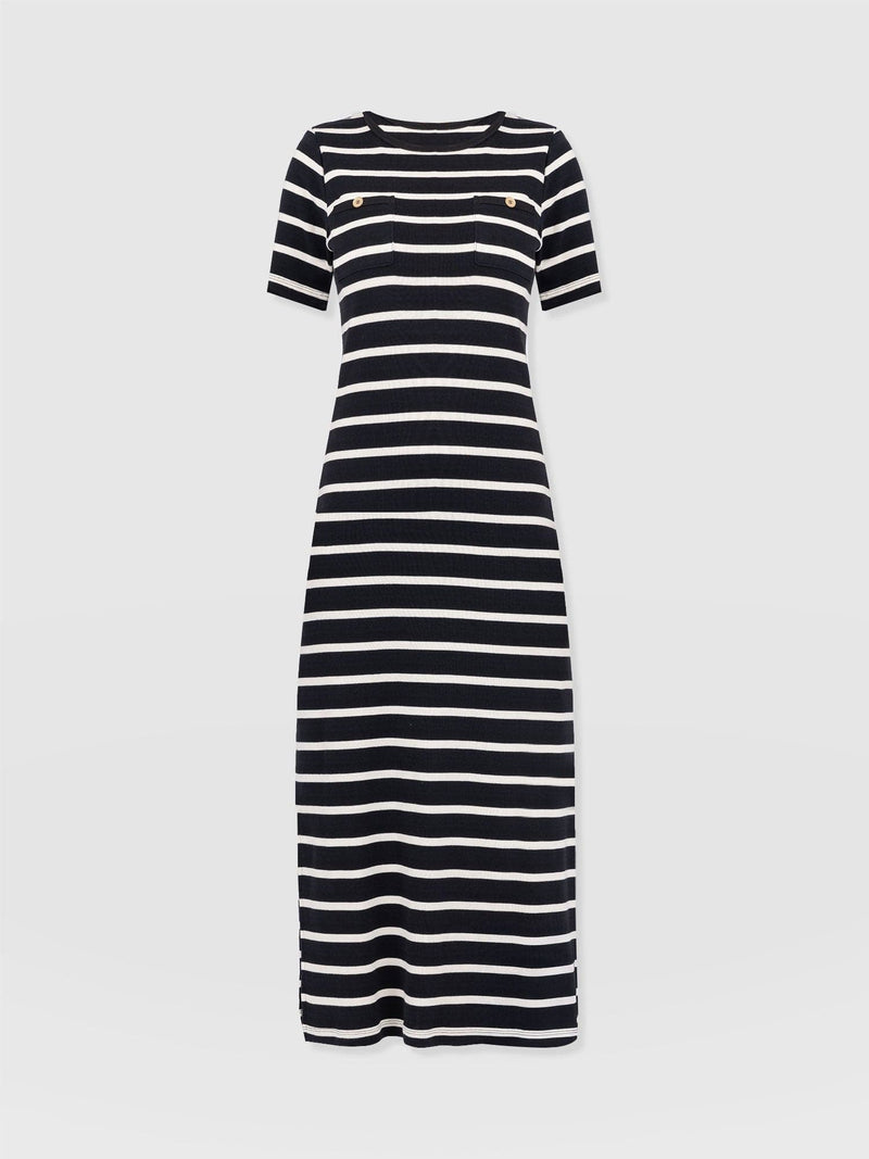 Helena T-Shirt Dress - Stripe