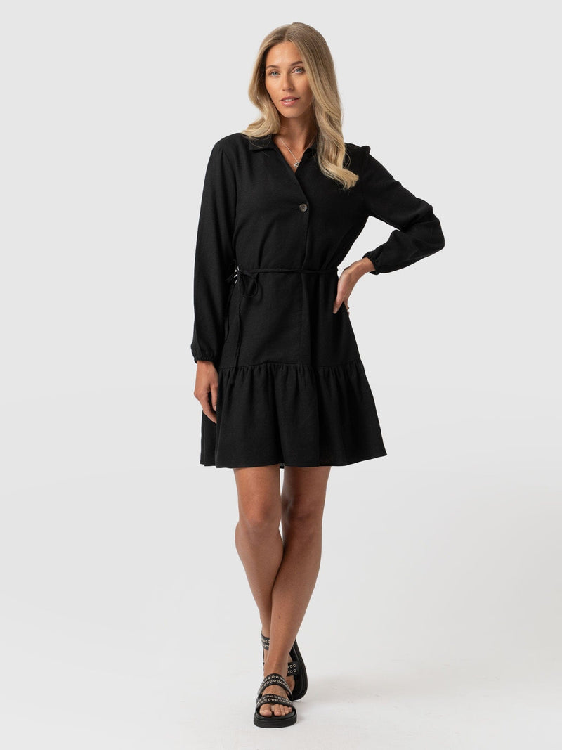 Aurelia Mini Dress - Black