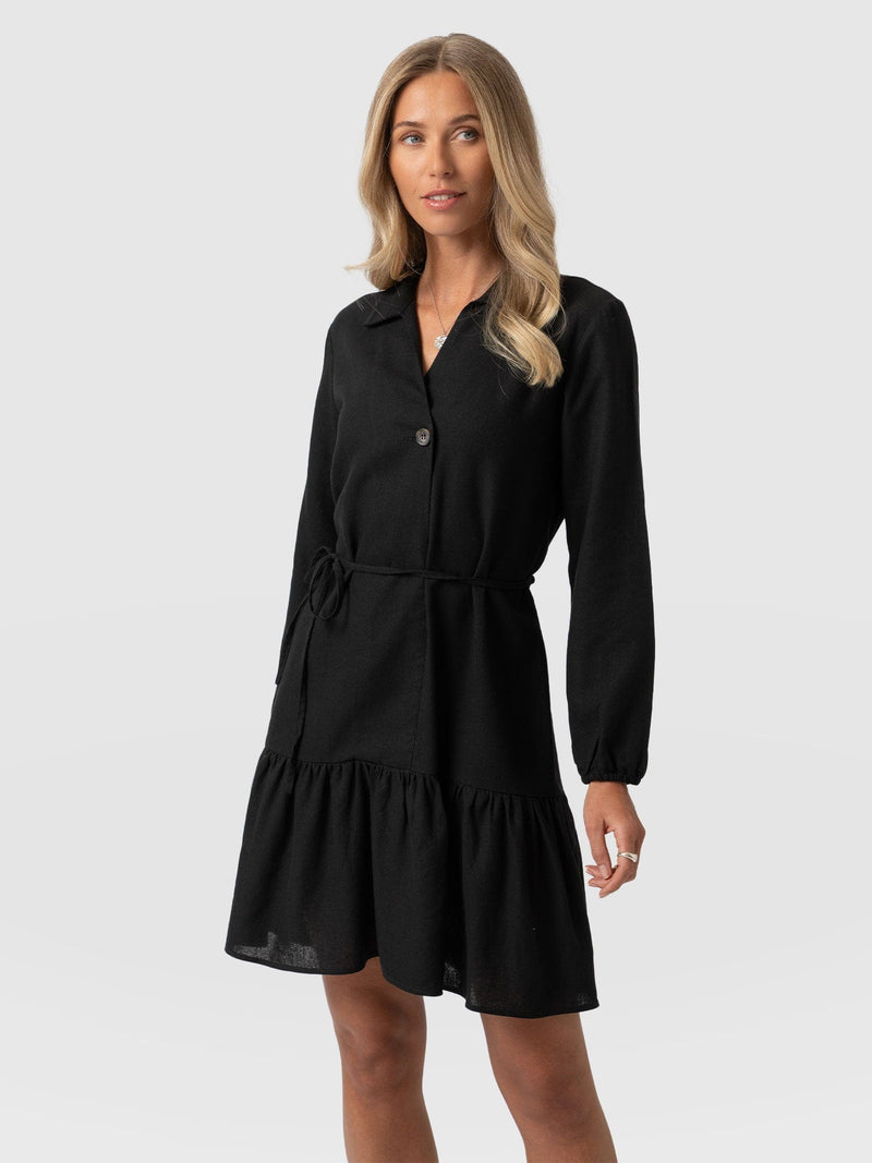 Aurelia Mini Dress - Black