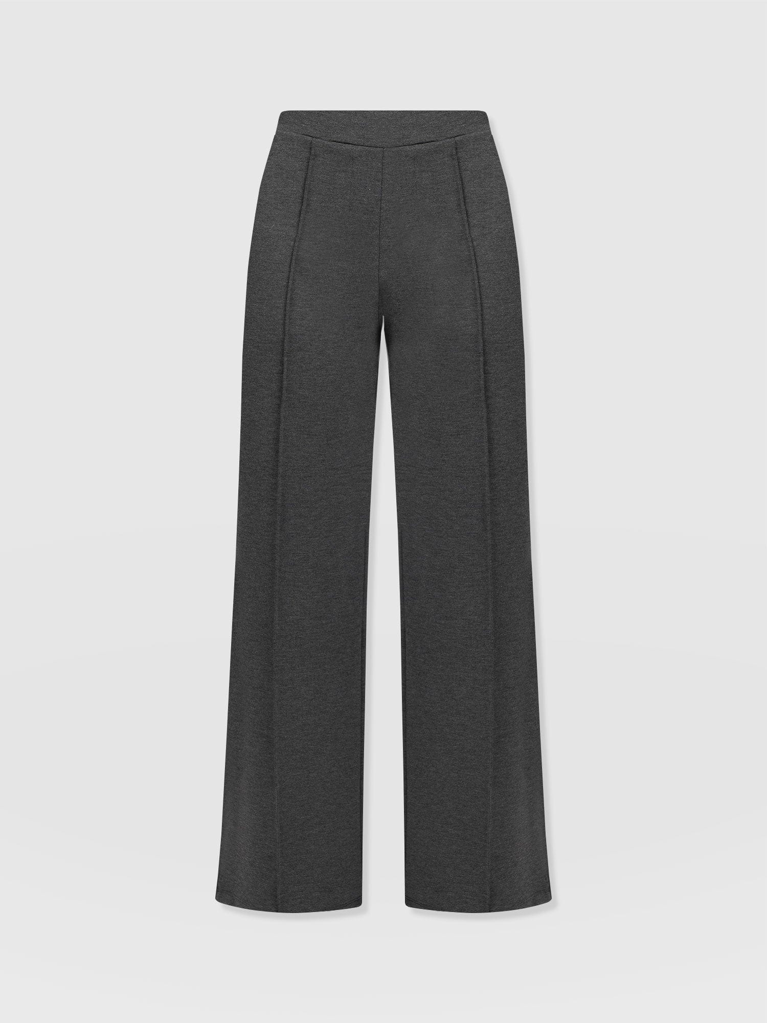 Keller Wide Leg Pant - Charcoal