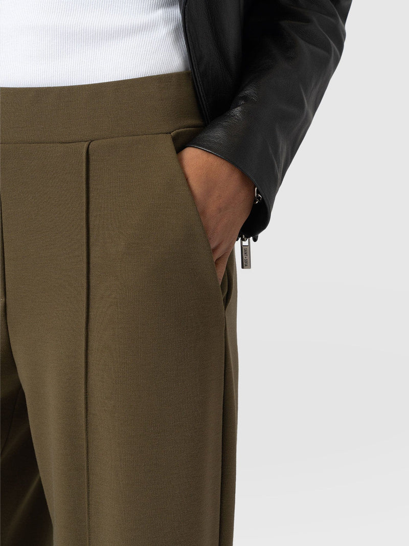 Keller Wide Leg Pant - Khaki