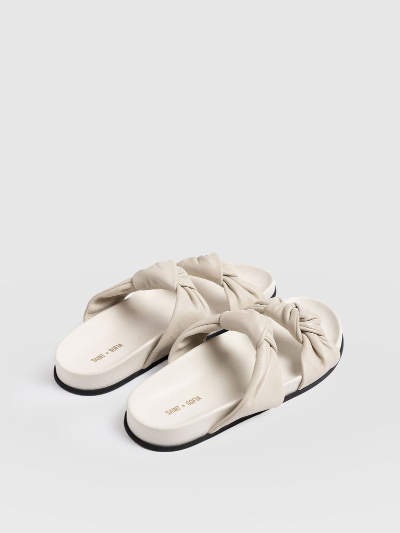 Kingston Knot Sandal - Cream