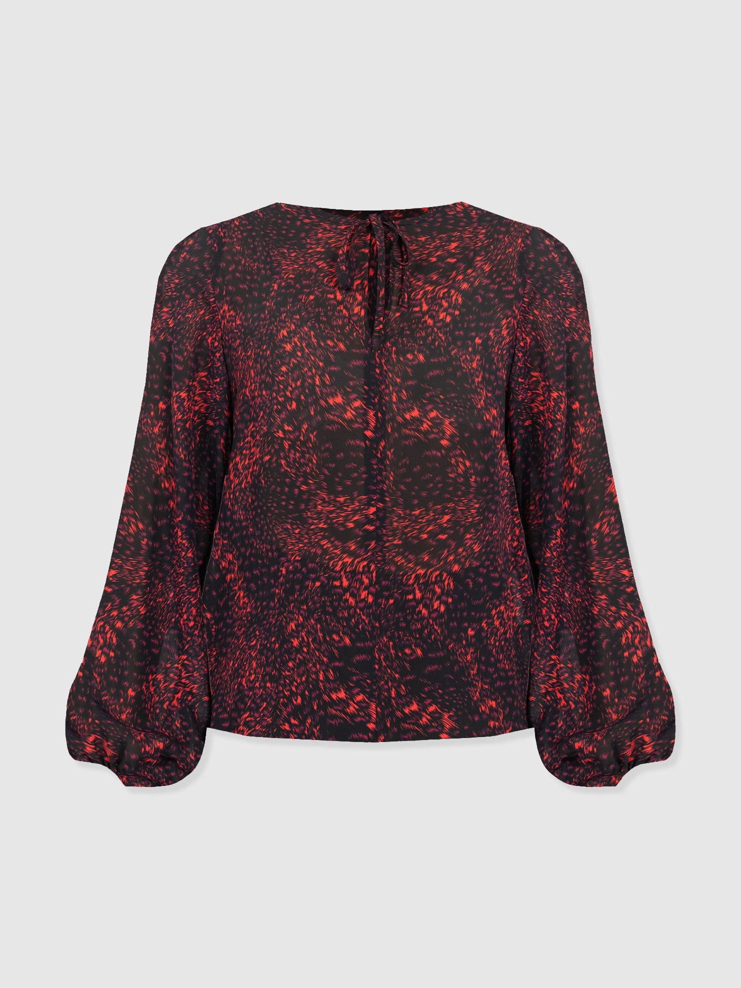 Kristen Blouse - Red Fade Spot