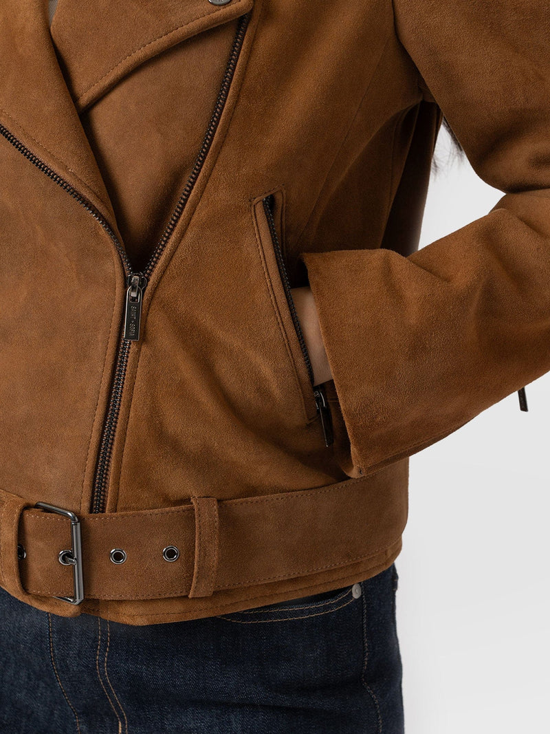 Luther Leather Jacket - Tan