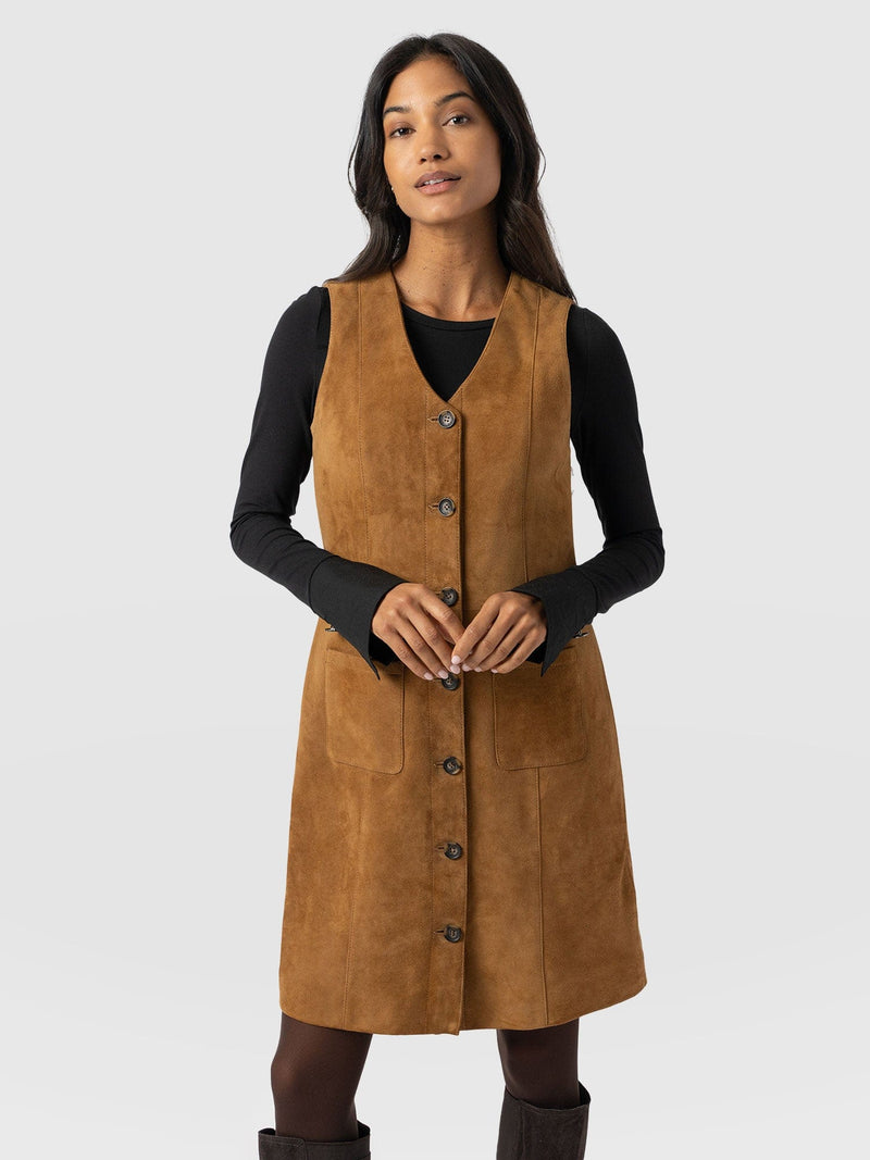 Luther Mini Dress - Tan