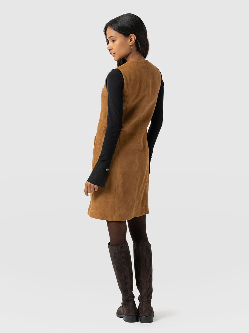 Luther Mini Dress - Tan