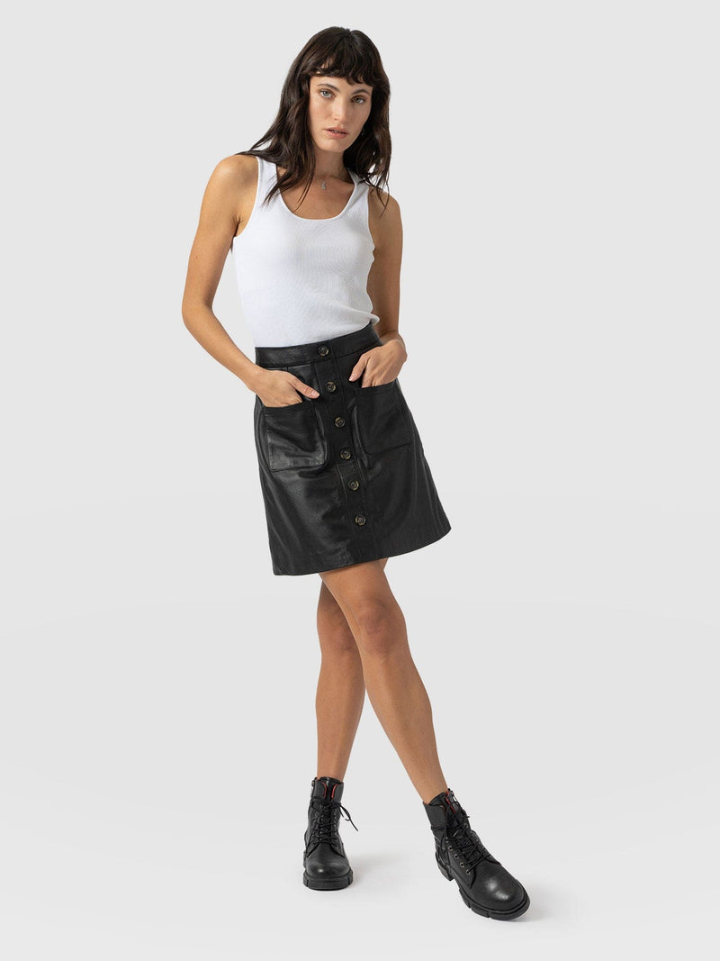 Luther Mini Skirt - Black