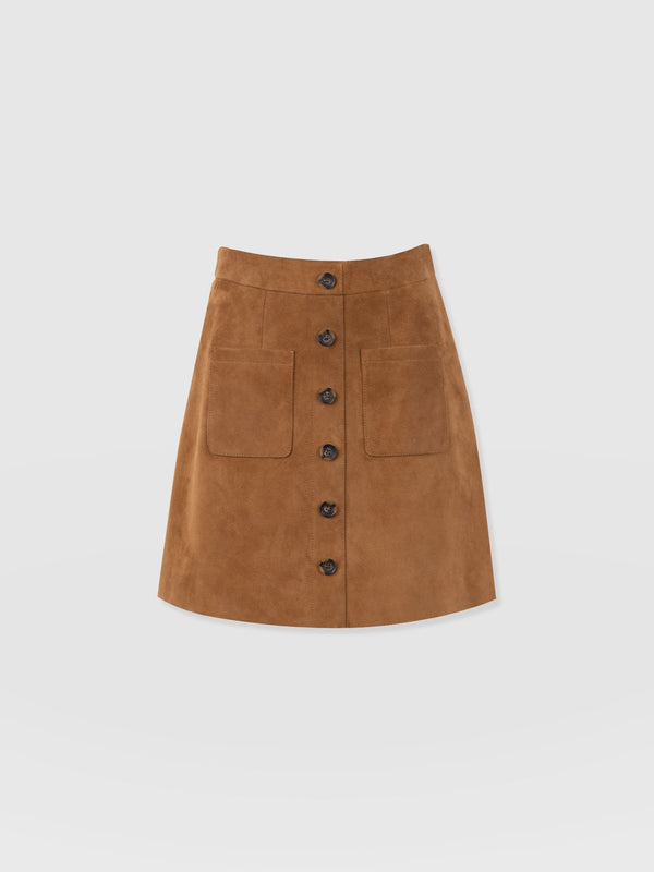 Luther Mini Skirt - Tan