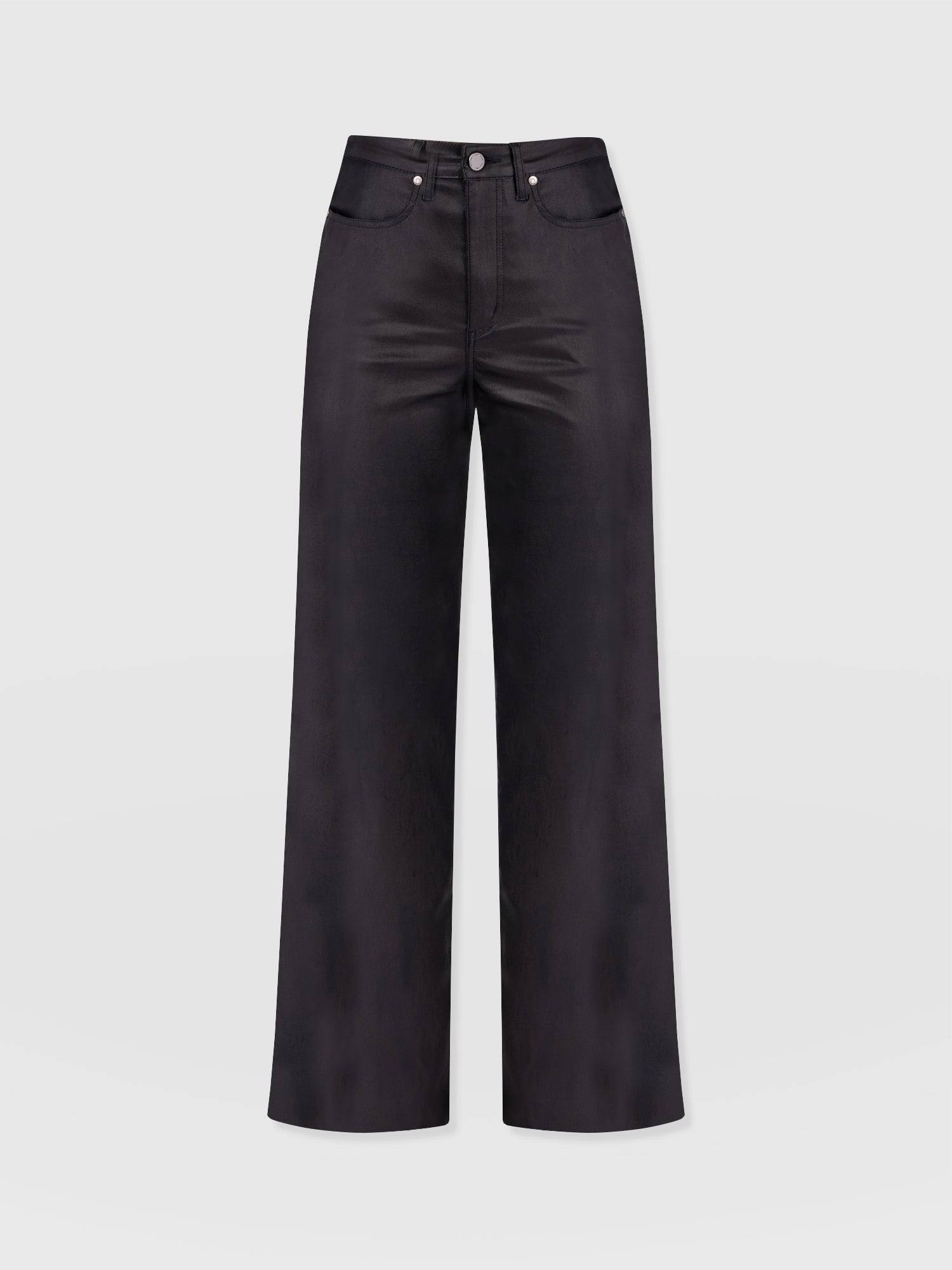 Maeve Wide Leg Pant - Black