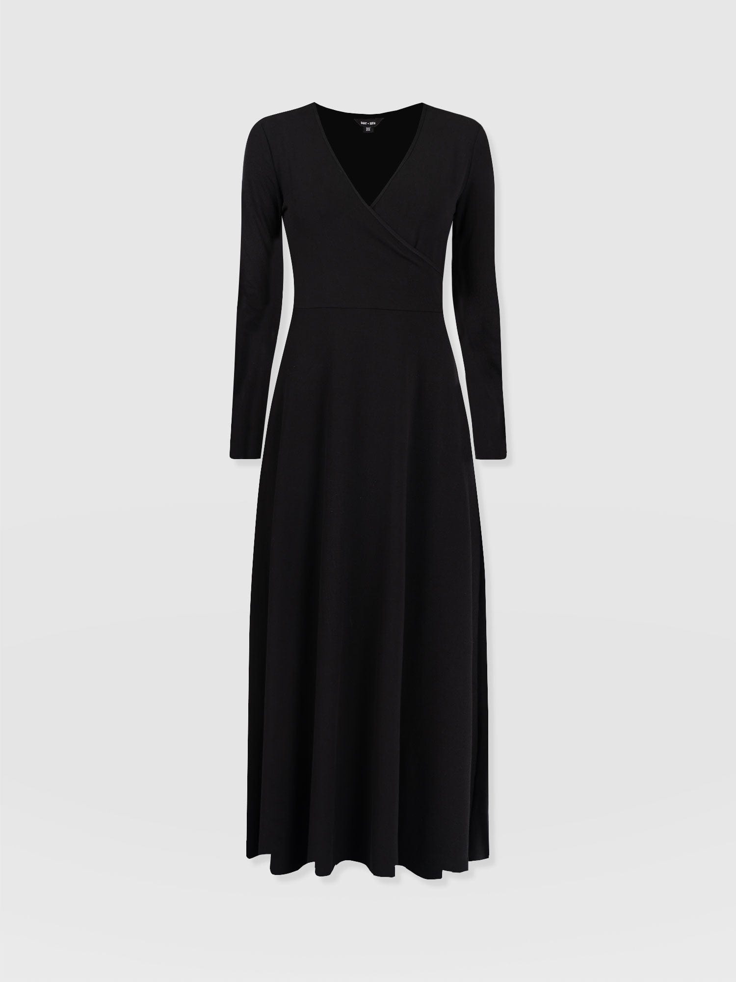 Maggie Wrap Dress - Black