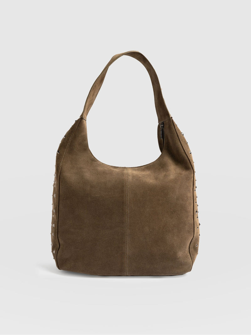 Margot Hobo Shoulder Bag - Khaki