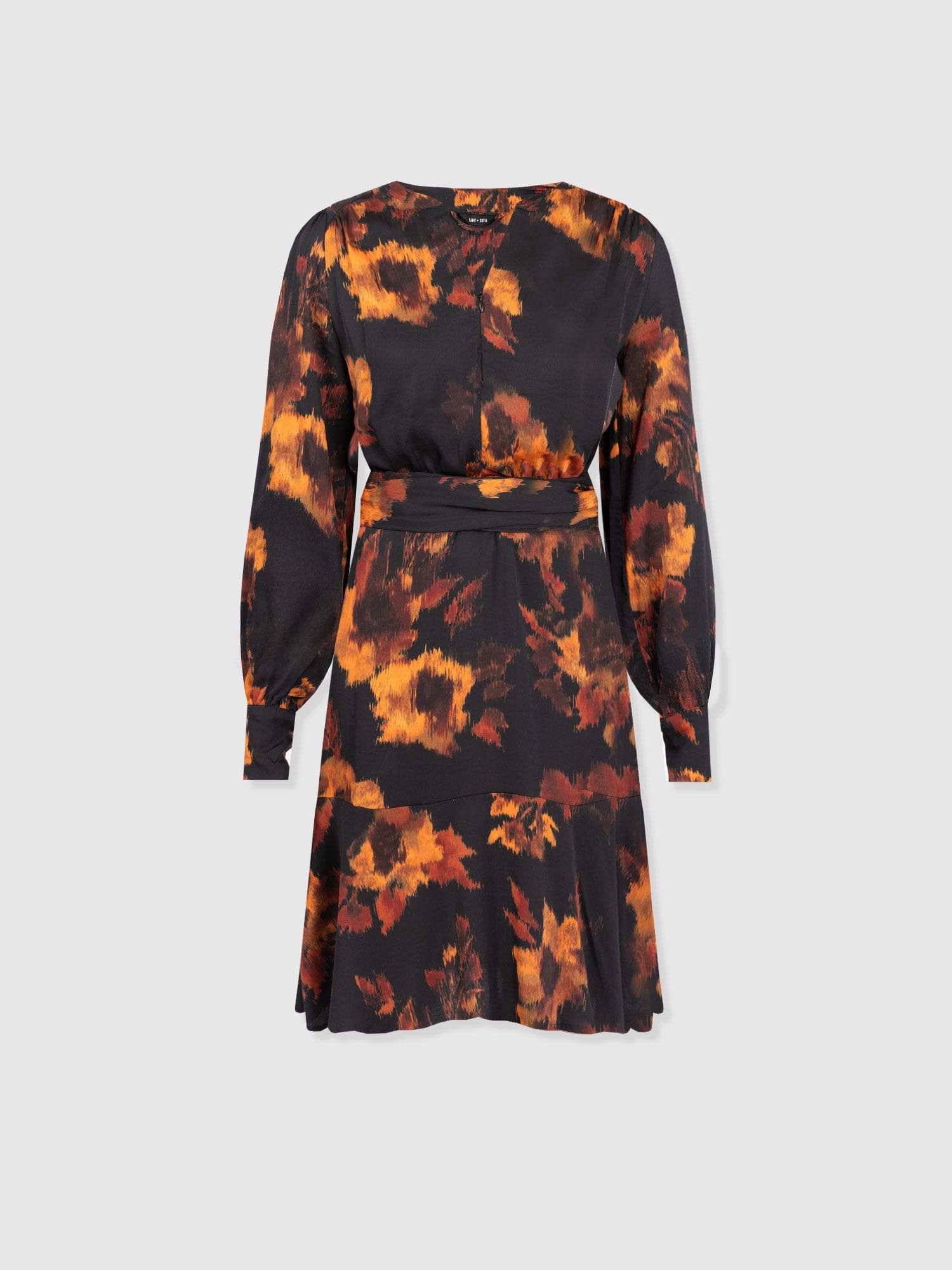 Mini Adaline Zip Up Dress - Autumn Floral - Women's Dresses | Saint + Sofia® UK
