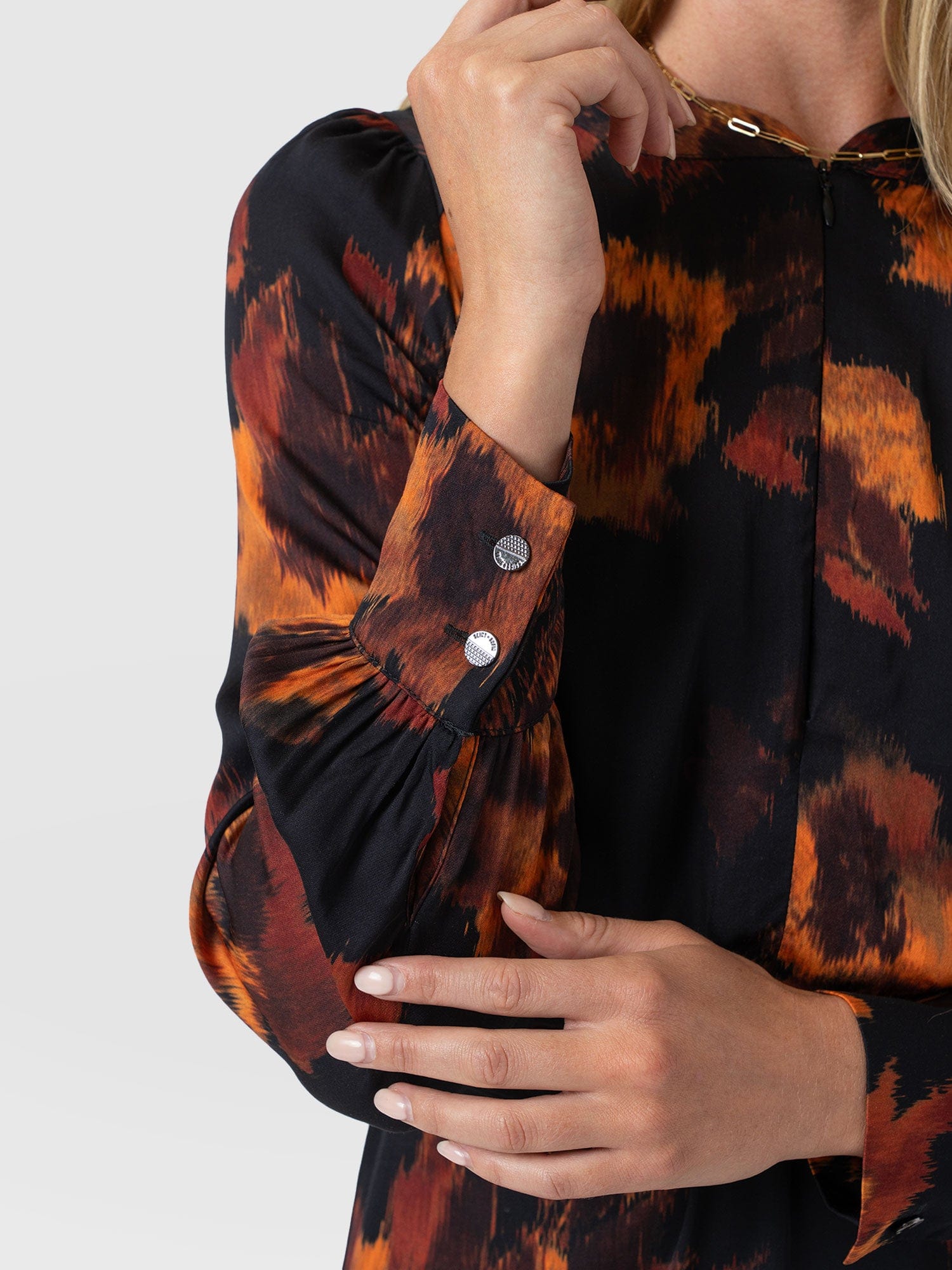 Mini Adaline Zip Up Dress - Autumn Floral - Women's Dresses | Saint + Sofia® UK