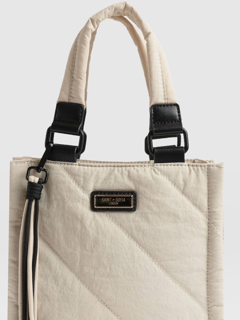 Mini Penny Tote Bag - Cream