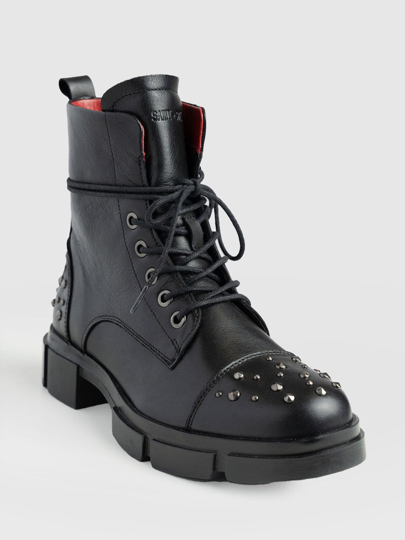 Noho Studded Boot - Black