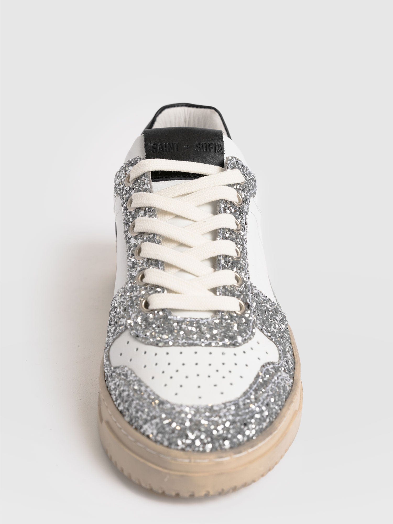 Onyx Trainer - White/Black - Women's Shoes | Saint + Sofia? UK