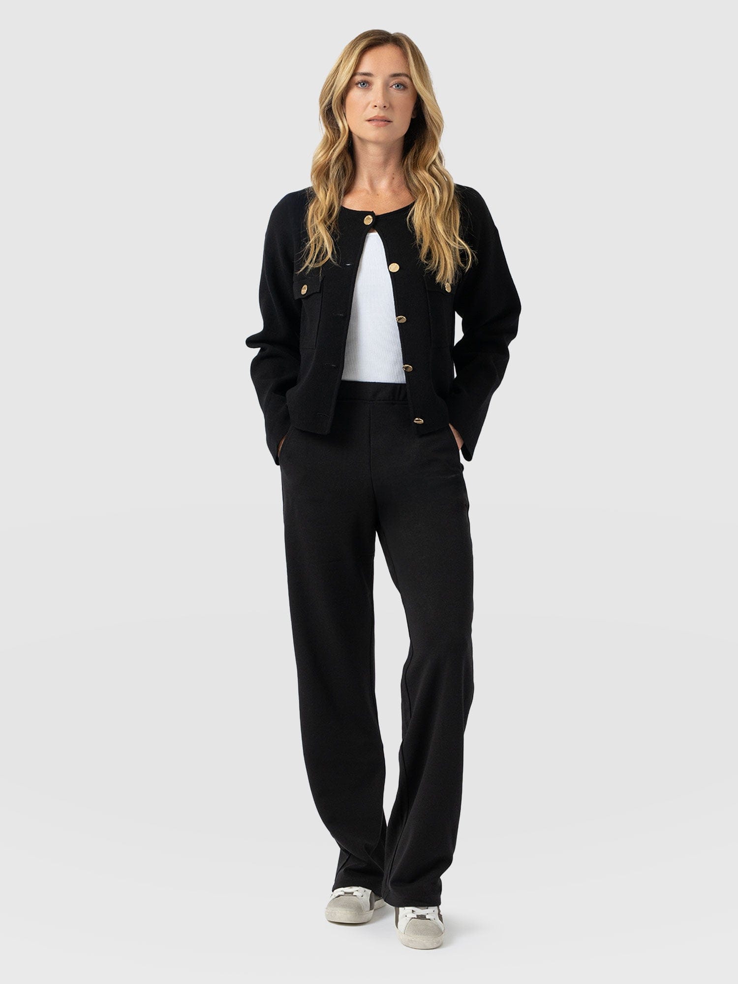 Putney Pant Black - Women's Trousers | Saint + Sofia® UK