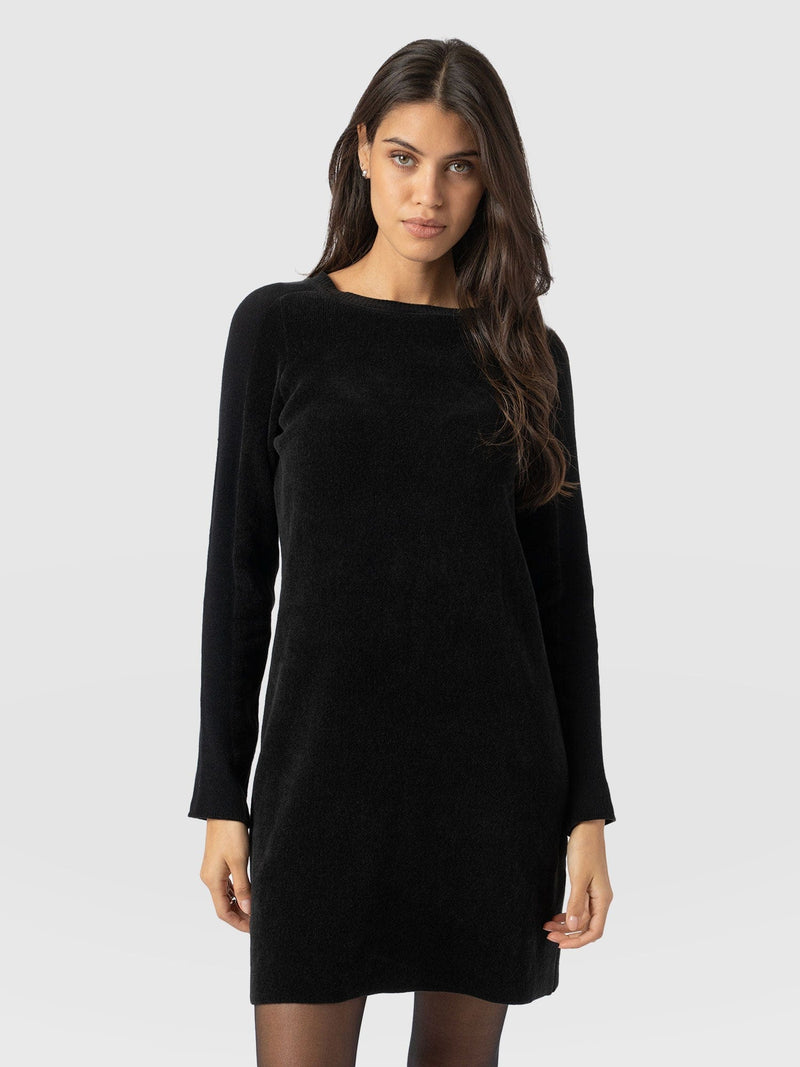 Raya Knit Dress - Black