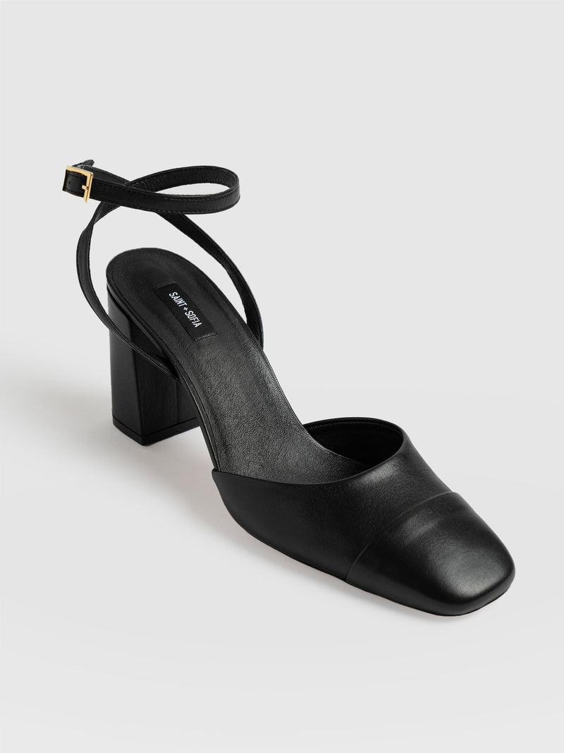 Rayner Cap Toe Heel - Black