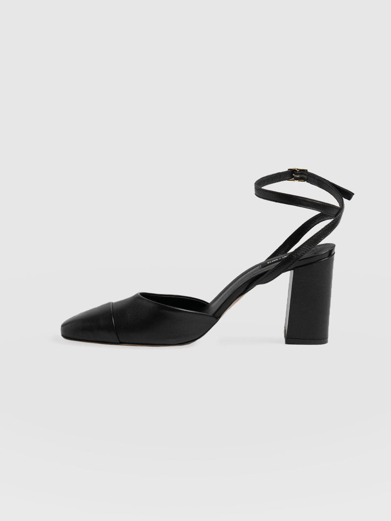 Rayner Cap Toe Heel - Black