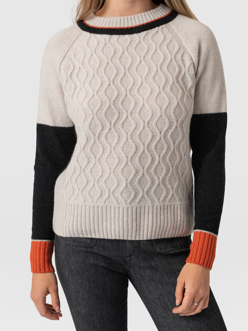 Rayner Cashmere Jumper - Beige