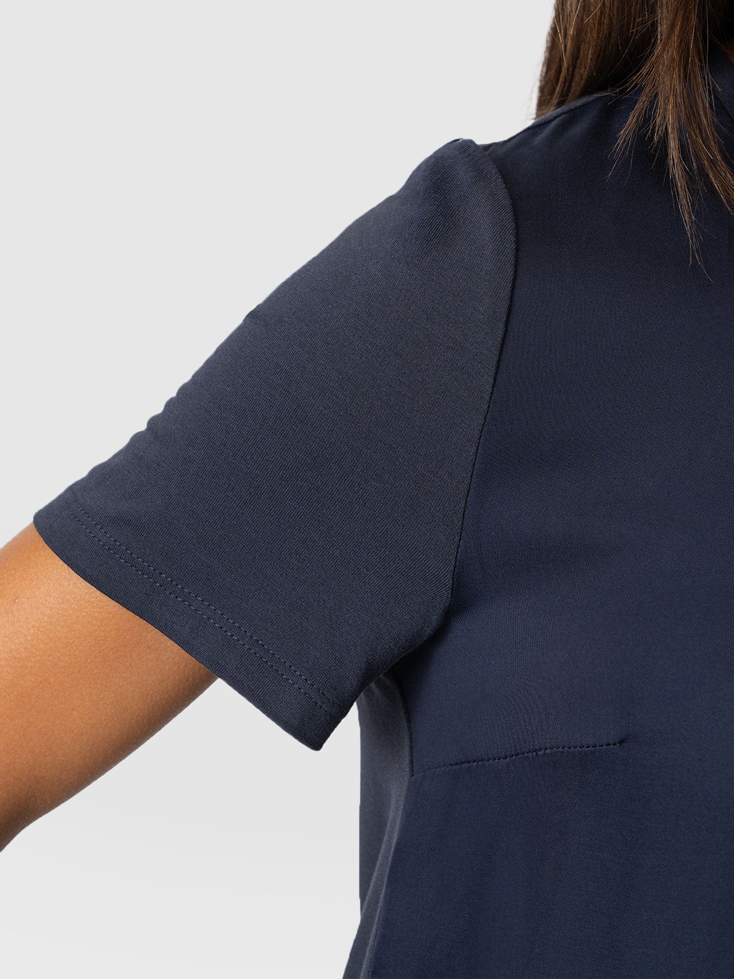 Rayner Contrast Tee Navy - Women's T-Shirts | Saint + Sofia® UK