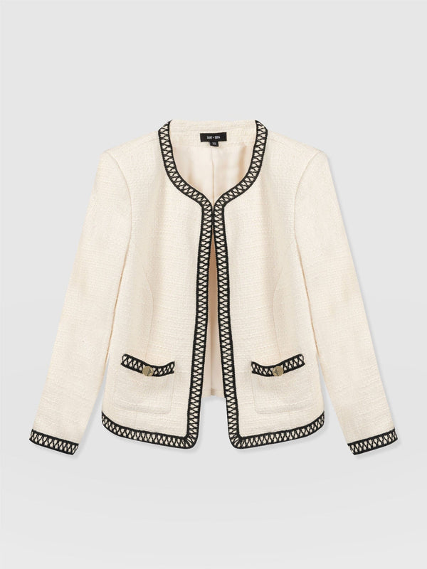 Rayner Jacket - Cream/Black