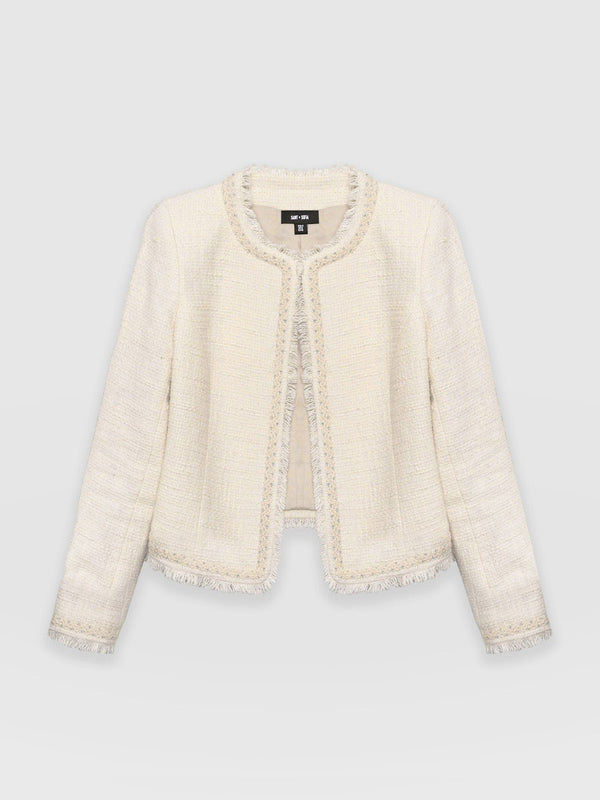 Rayner Jacket - Cream Bouclé