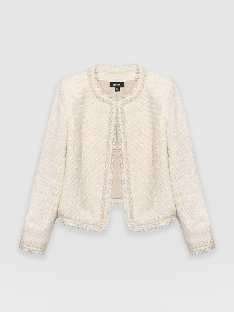 Rayner Jacket - Cream Bouclé