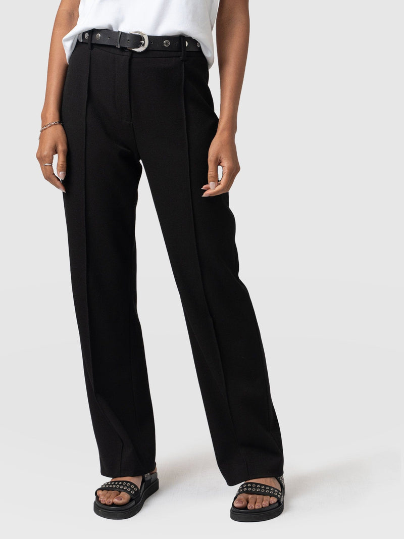 Regent Straight Leg Pant - Black