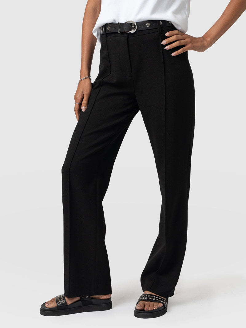 Regent Straight Leg Pant - Black