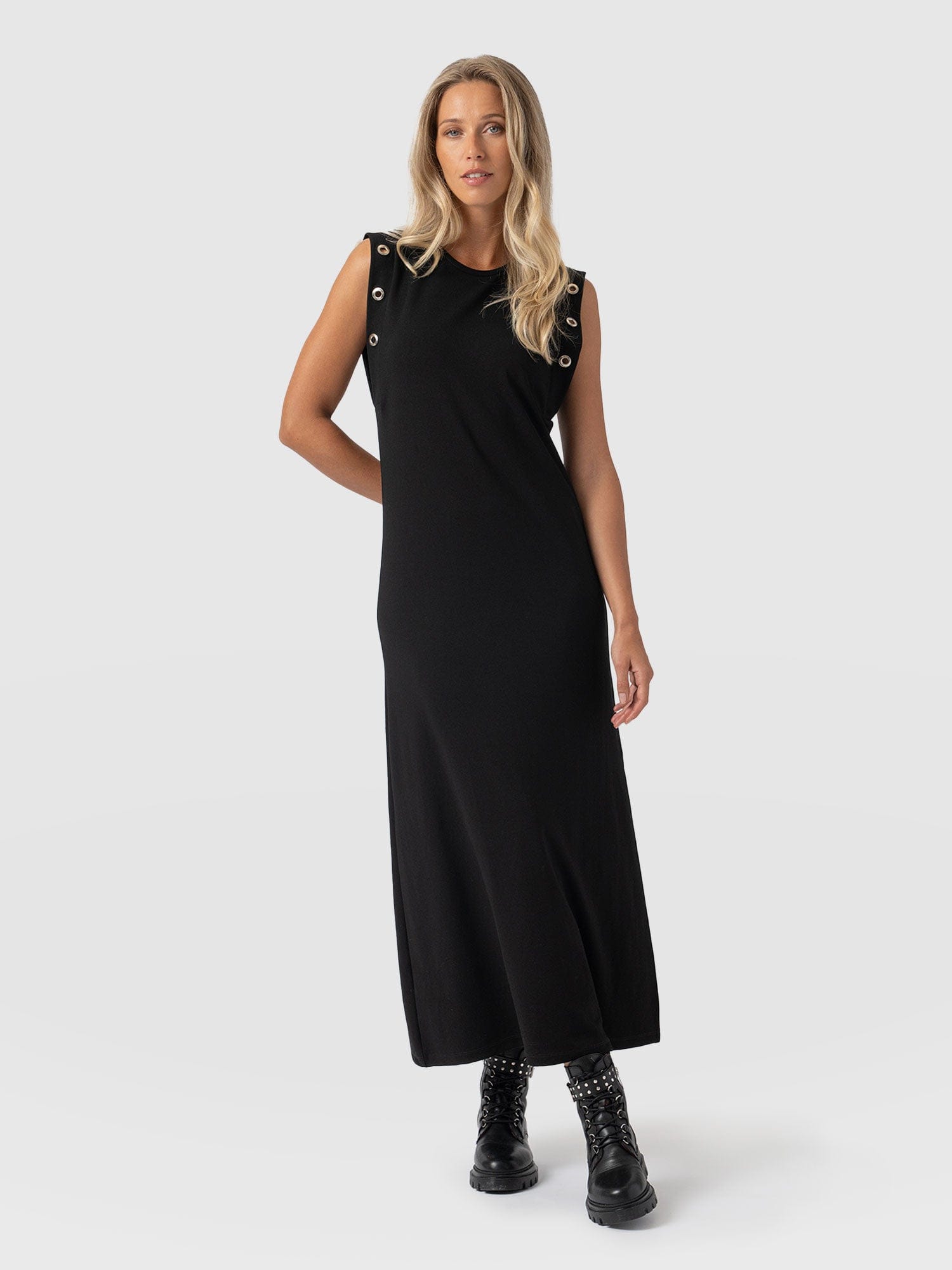 Rowan Dress - Black Eyelet