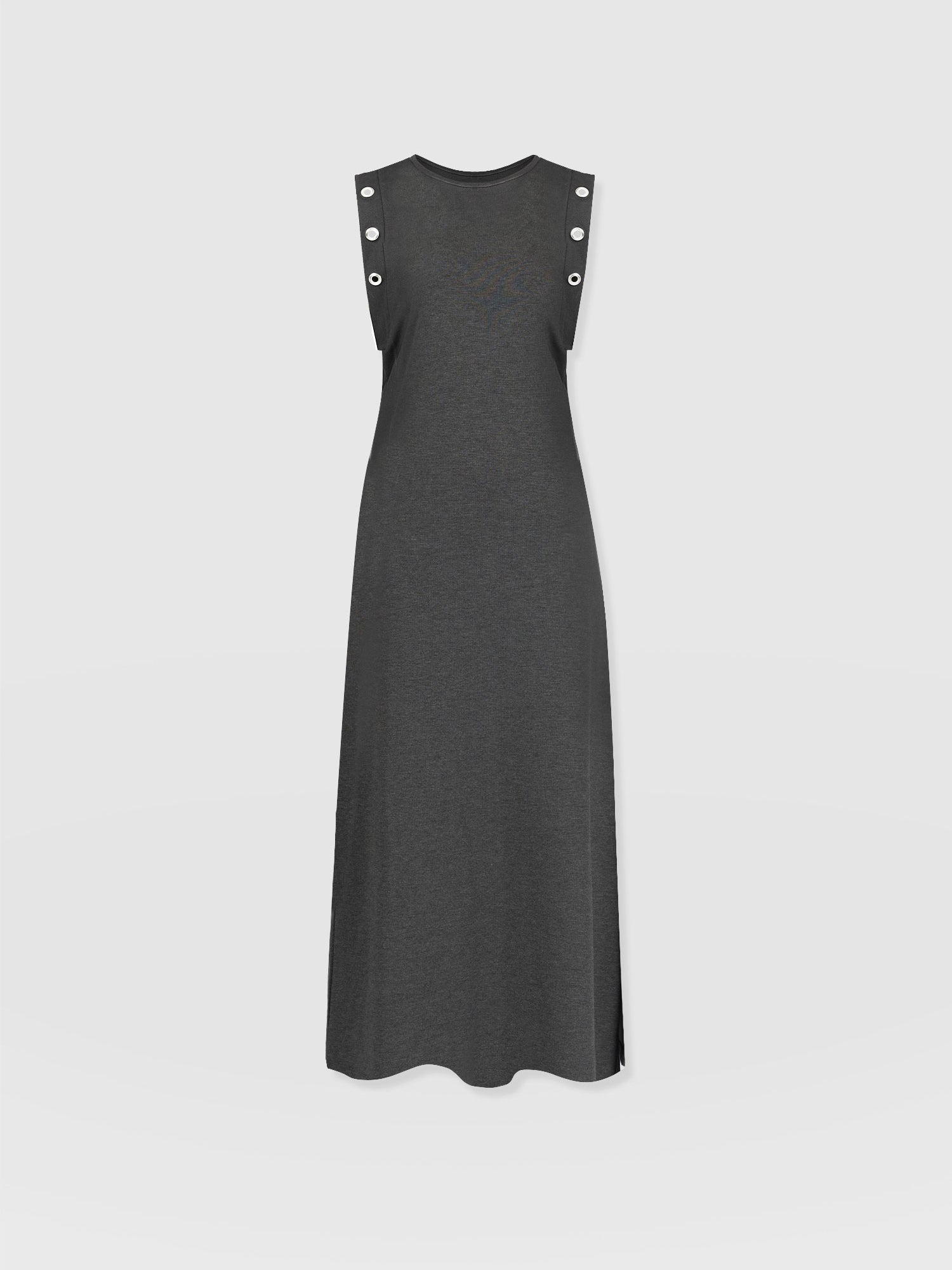 Rowan Dress - Charcoal Eyelet