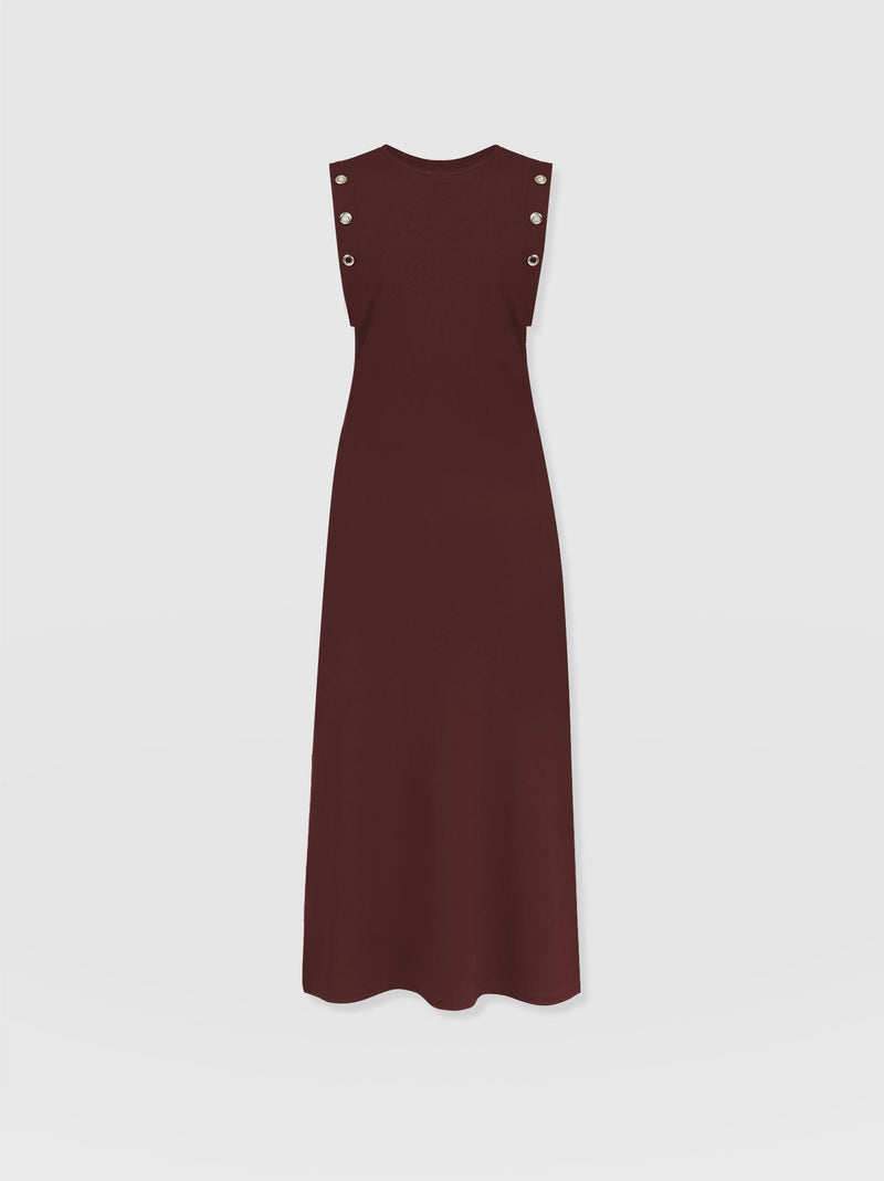 Rowan Dress - Maroon