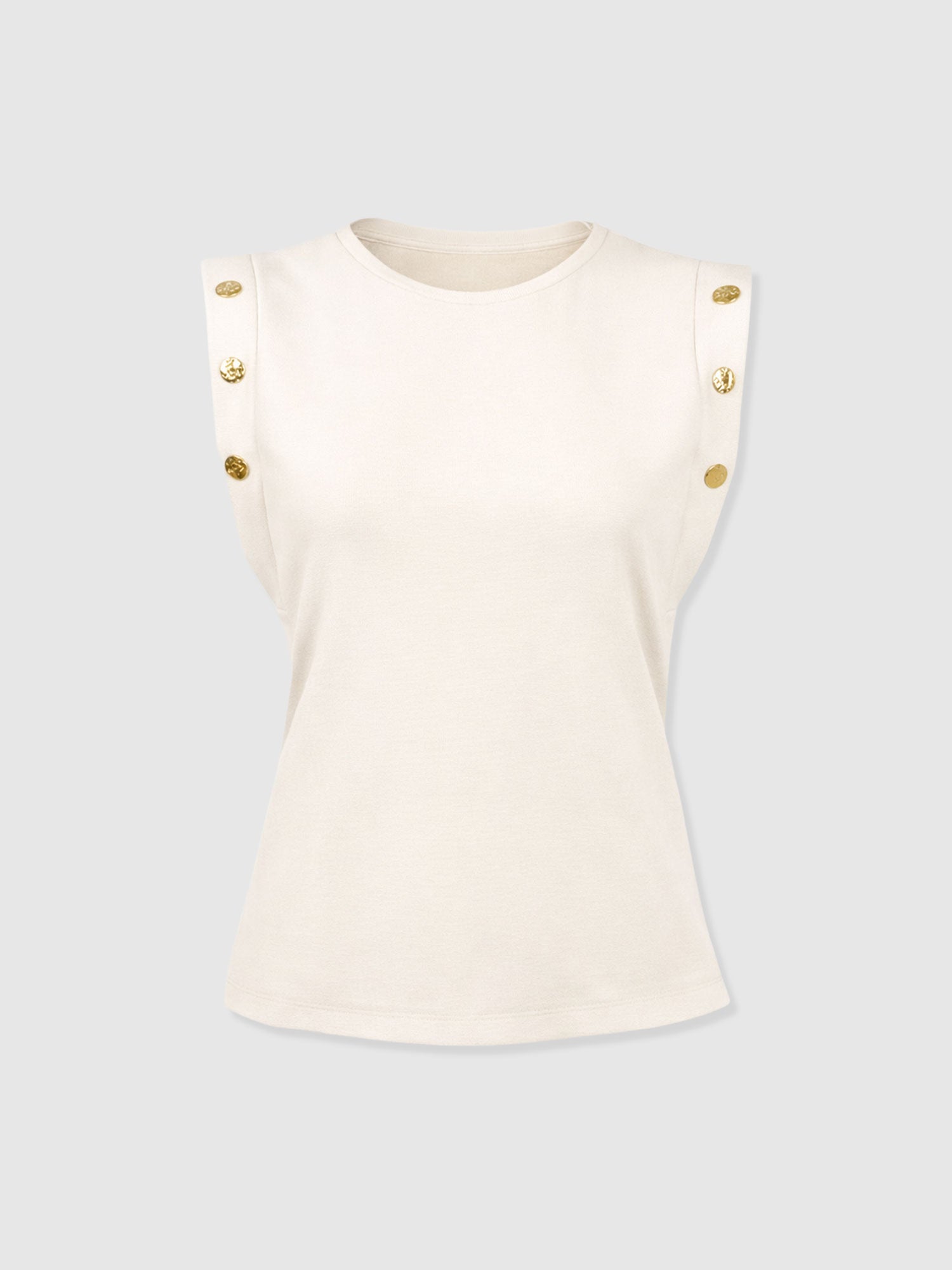 Rowan Tee - Cream - Molten