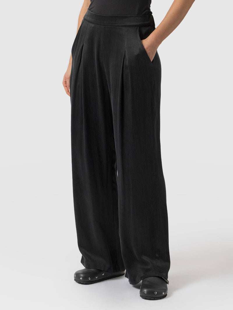 Rowan Wide Leg Pant - Black