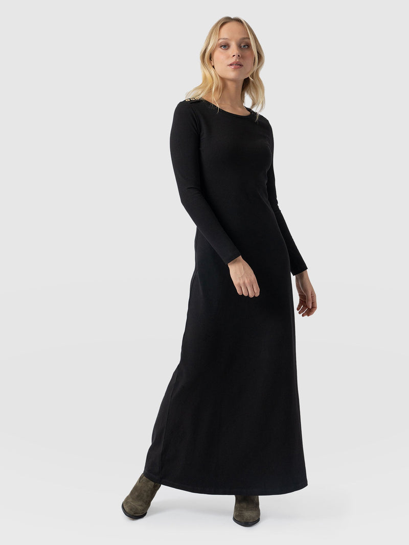 Runway Maxi Dress - Black