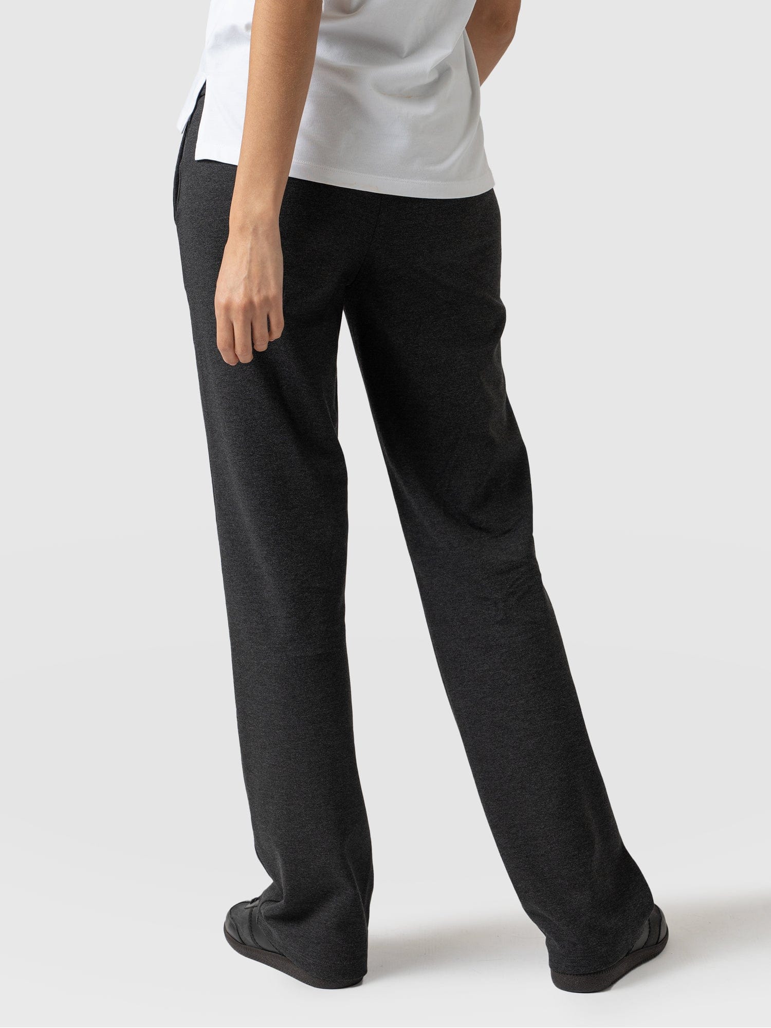 Runway Pant Charcoal - Women's Trousers | Saint + Sofia® UK