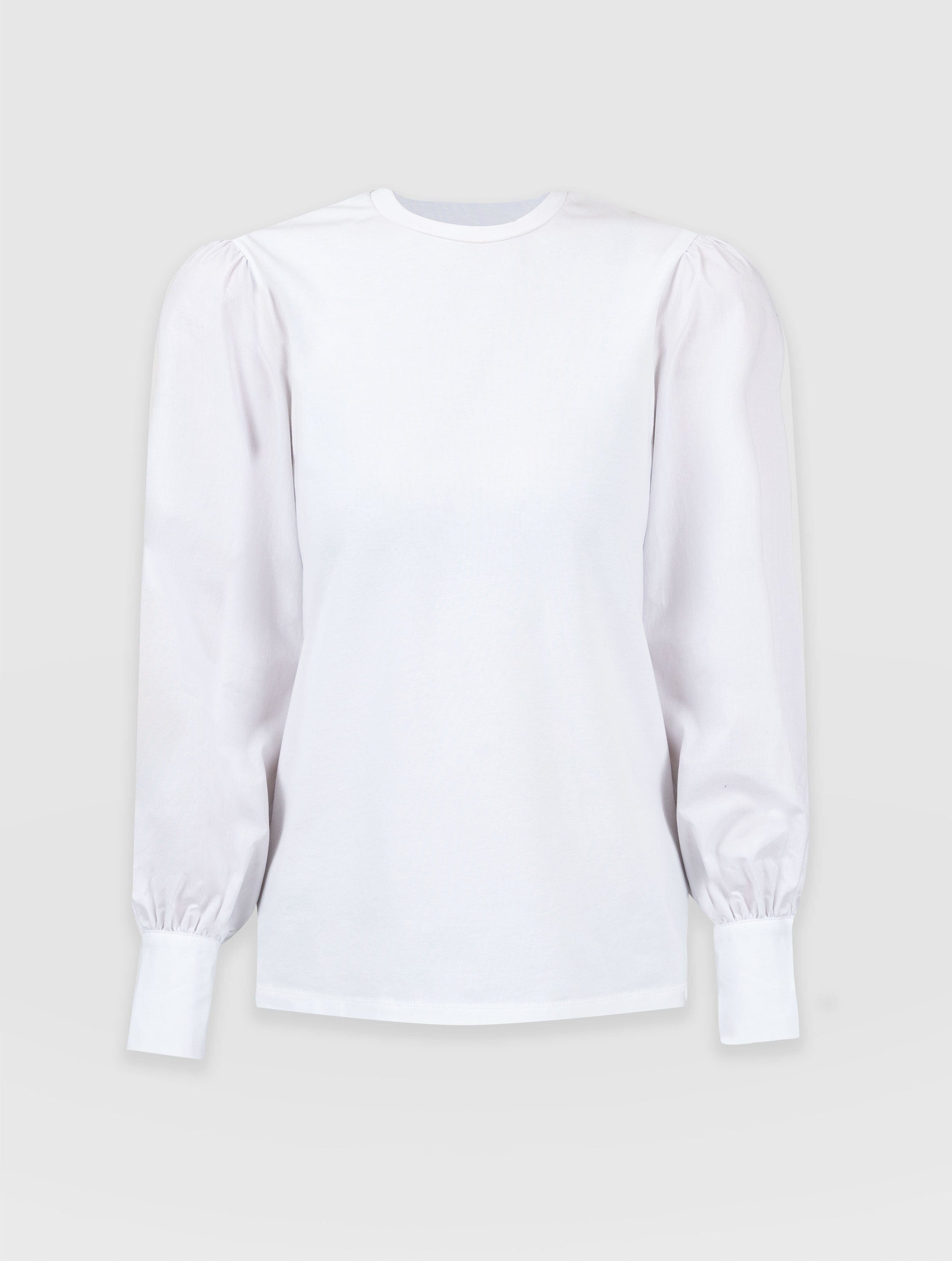 Eva Mockable Top - White