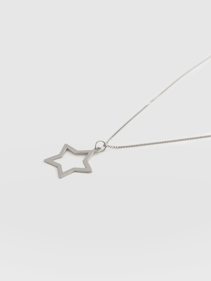 Star Necklace - Silver