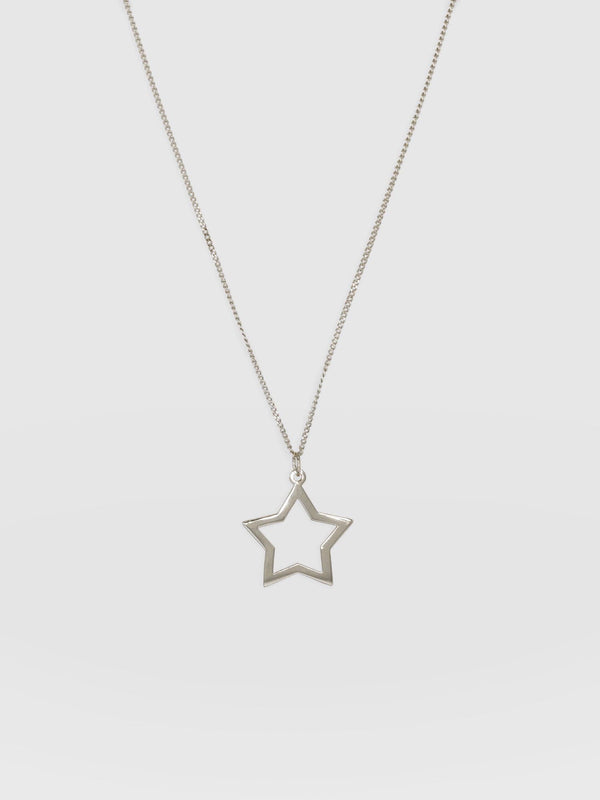 Star Necklace - Silver