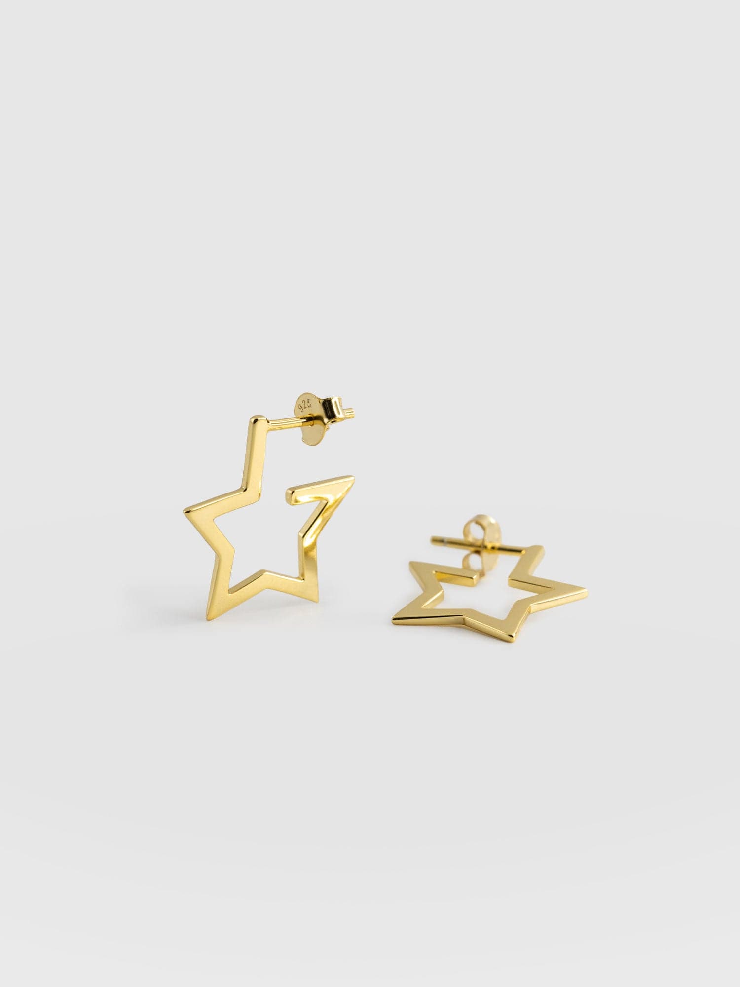 Star Stud Earrings Gold - Women's Earrings | Saint + Sofia® UK