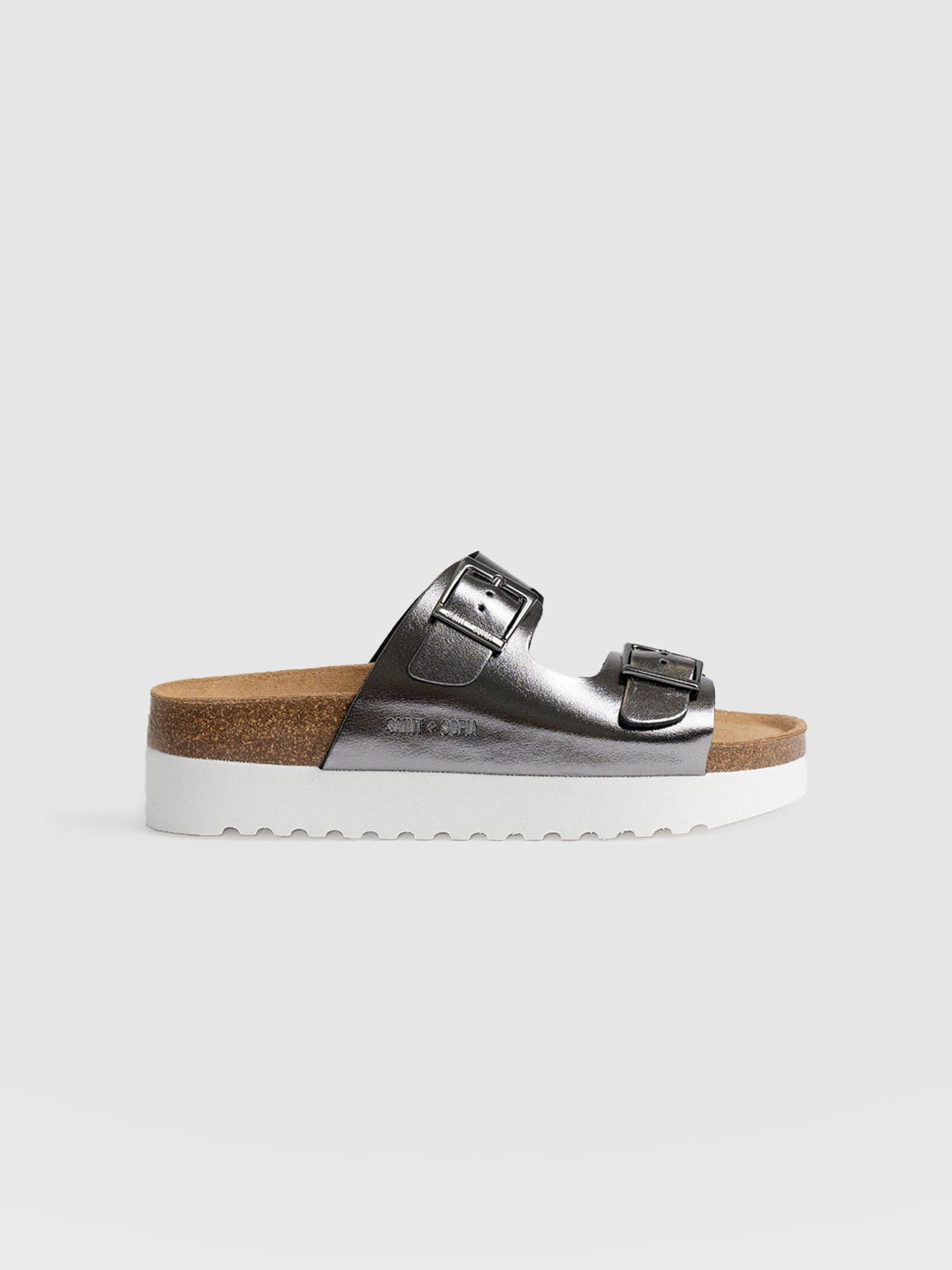 Sutton Slides - Gunmetal