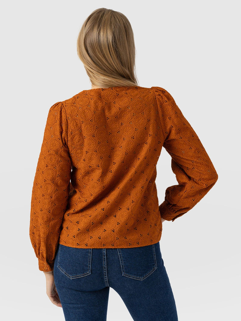 Tabitha Blouse - Tan