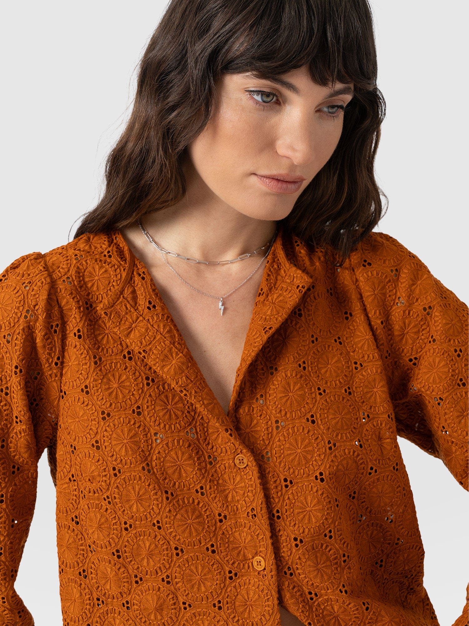Tabitha Blouse - Tan