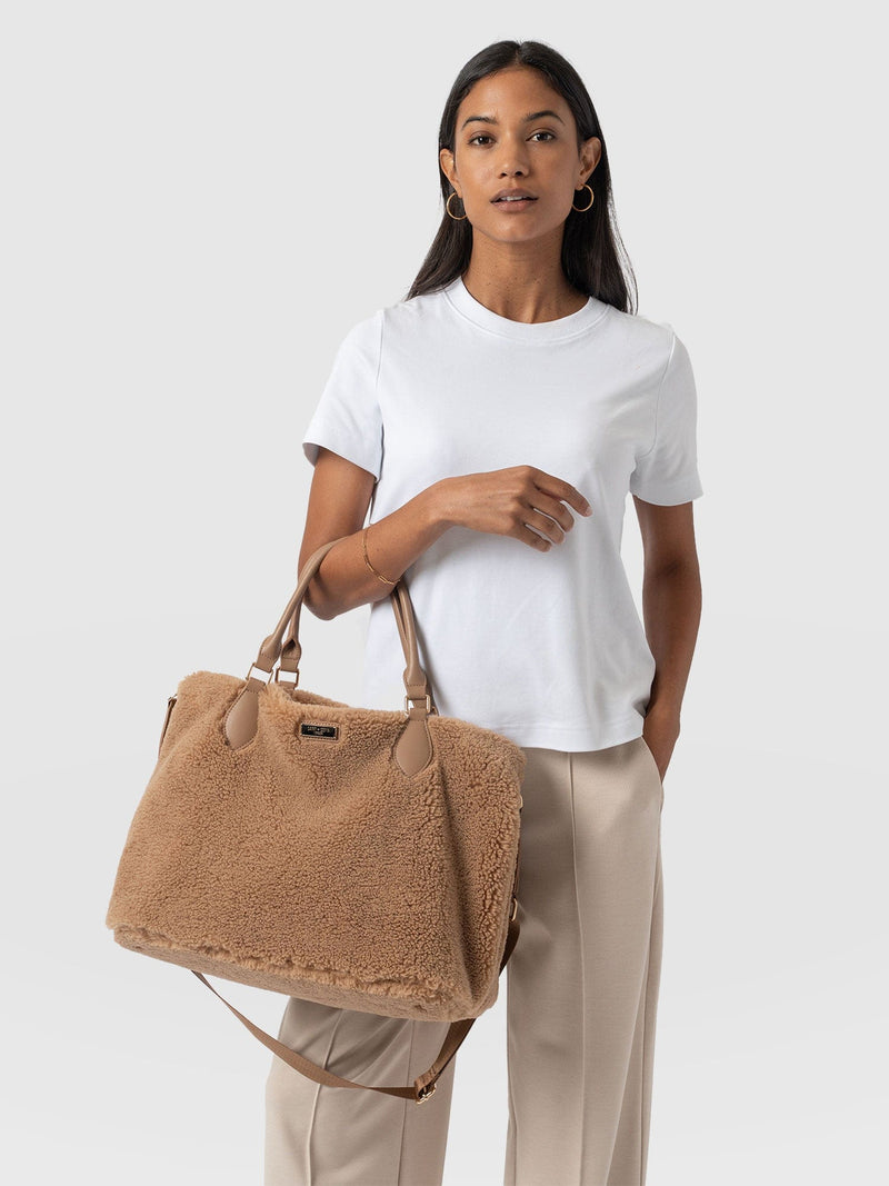 Teddy Selene Shopper Bag - Caramel