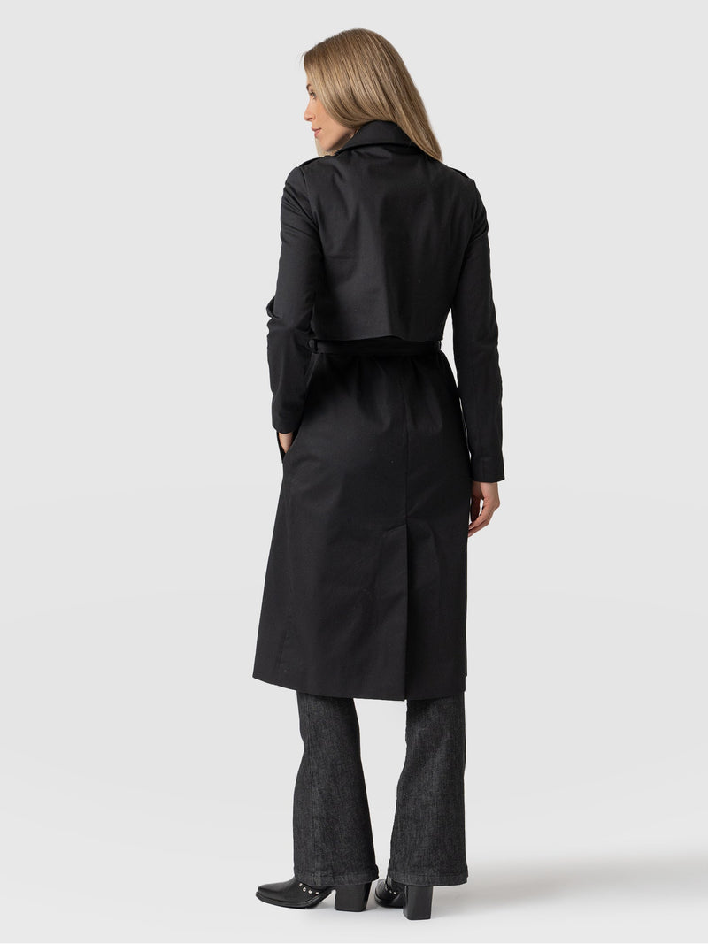 Classic Trench Coat - Black