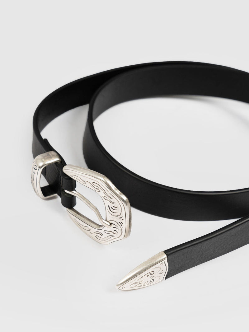 Western Belt - Black