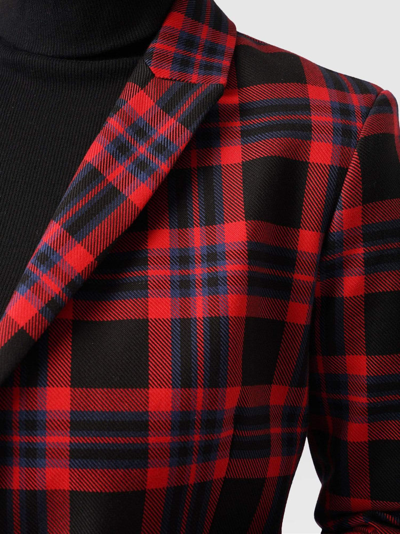 Cambridge Blazer - Red Check